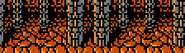 Mysidian Tower battle background in Final Fantasy II (NES).
