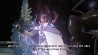 Cid Raines Speaking to Lightning from LRFFXIII