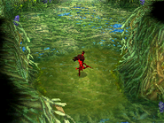 Acid in the Sylph Cave in Final Fantasy IV (DS).