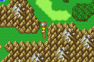 The Tycoon Meteorite on the World Map (GBA).