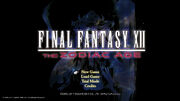 FFXII Zodiac Age title screen