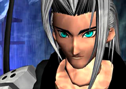 Sephiroth in an FMV.