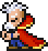Animated sprite of Strago casting a spell (Pixel Remaster).