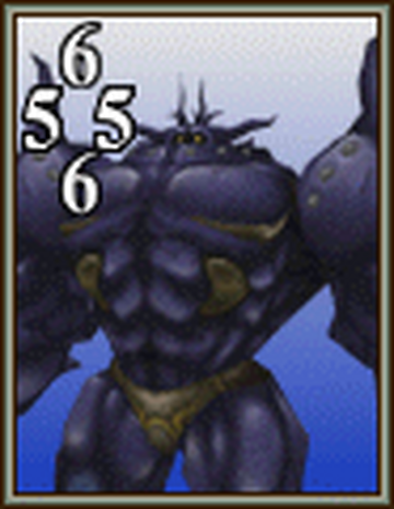 RARE Diablos G-90 Lv-9 GF Final Fantasy VIII: Triple Triad card 1999 Bandai  FF8