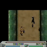 Shotgun (Female) attacking in Before Crisis -Final Fantasy VII-.