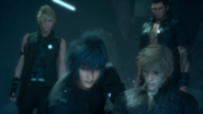 Noctis saves Ignis in Verse 2 of Episode Ignis.