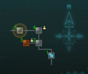 Map of the Northern Corridor with enumerated floors