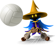 The Black Mage in Mario Sports Mix.