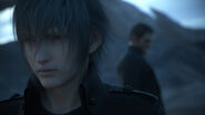 Noctis e Cor no trailer da E3 2013.