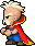 Animated sprite of Strago casting a spell (Mobile/PC).