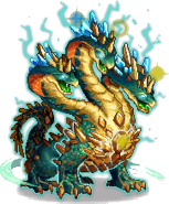 Three-Headed Hydra Threshen #9152 Beast/Dragon Global-exclusive