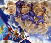 Ранний концепт-арт.