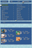 FFIVDS Inventory 2.png (21 KB) Special items menu in the DS version.