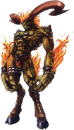 FFT0 Ifrit Concept Art