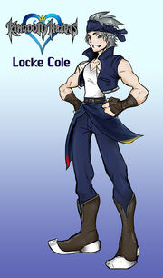 Locke cole in kingdom hearts by kajimateria-d4ch7ro