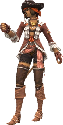 Mithra Corsair in Artifact Armor.