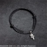 Sleeping Lion Heart leather bracelet