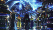 Zanarkand in the movie sphere in Final Fantasy X.