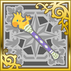 Chocobo Staff in Final Fantasy Airborne Brigade (SR+).