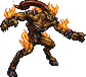 Crisis Core -Final Fantasy VII- boss sprite.