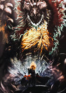 FFXIV Shinryu and Zenos artwork