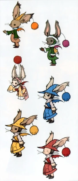 Six moogle siblings | Final Fantasy Wiki | Fandom