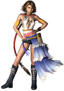 Yuna's character model (Final Fantasy X-2).