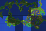 Cavern of Ice-Marsh Cave-Mount Gulg encounter region from FFI Pixel Remaster