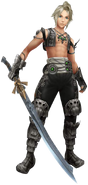 Vaan's appearance as drawn by Yoshitaka Amano render.