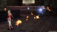 Fire used by Terra in Dissidia.