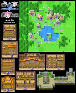 wallpapers Ff2 Mysidia Tower Map mysidia final fantasy ii final