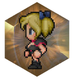 The Warrior Alba signet from the free-to-play version of Final Fantasy Dimensions II.