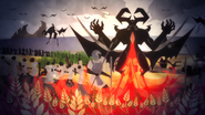 Daemon plague depicted in FFXV Episode Ardyn Prologue