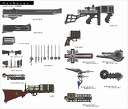 DoC Gun Parts Artwork