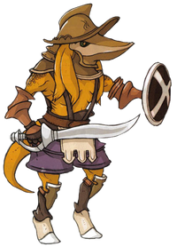 Gladiator in Final Fantasy Tactics Advance.