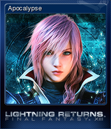 LRFFXIII Steam Card Apocalypse