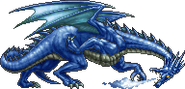 FF4PSP Blue Dragon