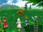Mythril Sword in Final Fantasy III (DS).