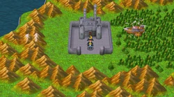 Castle Sasune on the World Map (PSP).