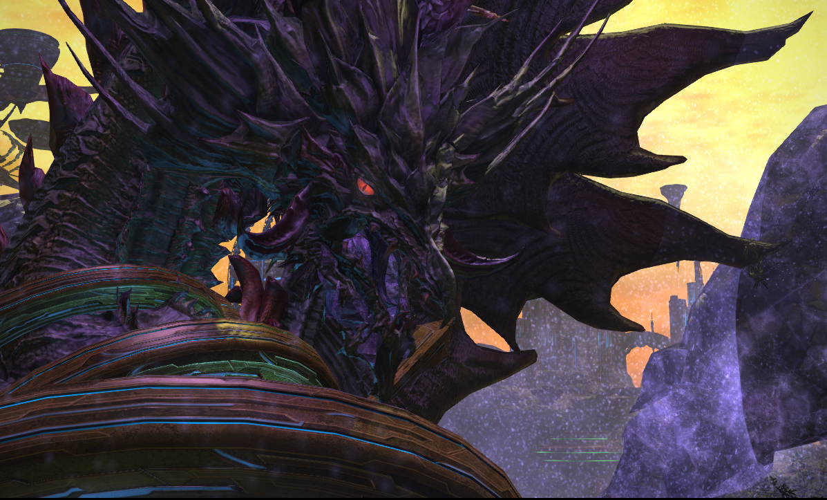 Tiamat is a great wyrm in Final Fantasy XIV, one of the first brood. 