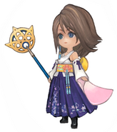 Wind-up Yuna concept art.