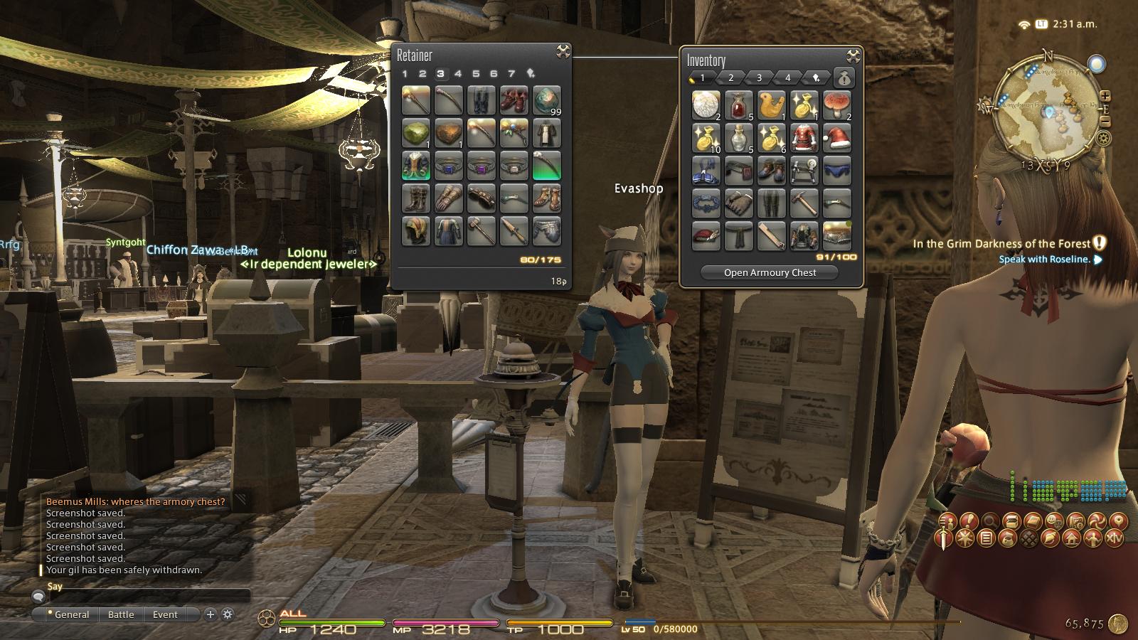 Fan creates a Final Fantasy XIV UI in Final Fantasy XI