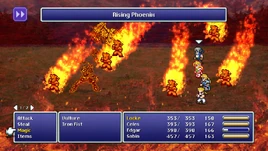 Rising Phoenix from FFVI Pixel Remaster