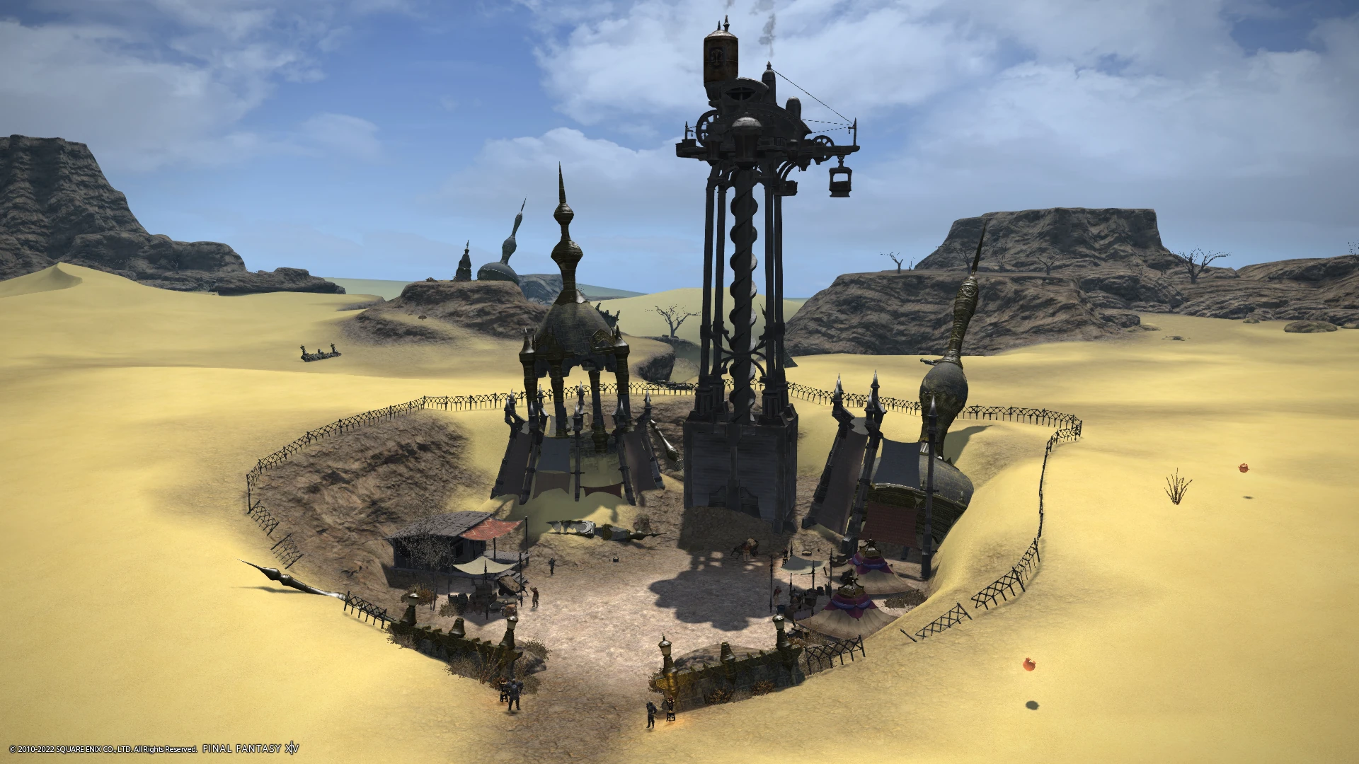 Southern Thanalan - Byregot's Strike from Final Fantasy XIV