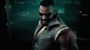 VII Remake Barret talking to wedge.png (1.25 MB) Barret in the 2015 gameplay trailer.