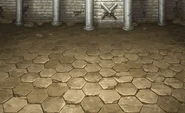 FFIV PSP Castle Battle.png (107 KB) Standard castle battle background in Final Fantasy IV (PSP).
