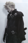 Cloudy Wolf attire for Advent Children.