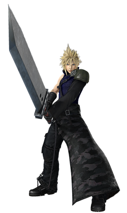 FINAL FANTASY VII CLOUDY WOLF ネクタイ Square Enix Final Fantasy VII Advent Children - Necktie - Cloud