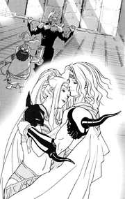 FFIV Novel Art 10 - Lovers Reunited