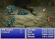 Ice Shield in Final Fantasy (PS).